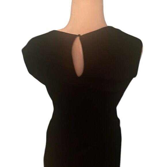 BCBG MaxAzria Sleeveless Dress beaded front detail EUC Small - Picture 6 of 9